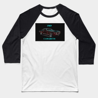 1969 Camaro SS Baseball T-Shirt